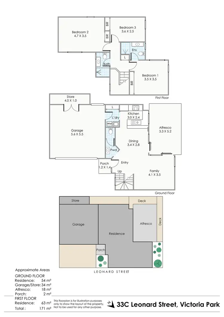 Sixth view of Homely townhouse listing, 33C Leonard Street, Victoria Park WA 6100