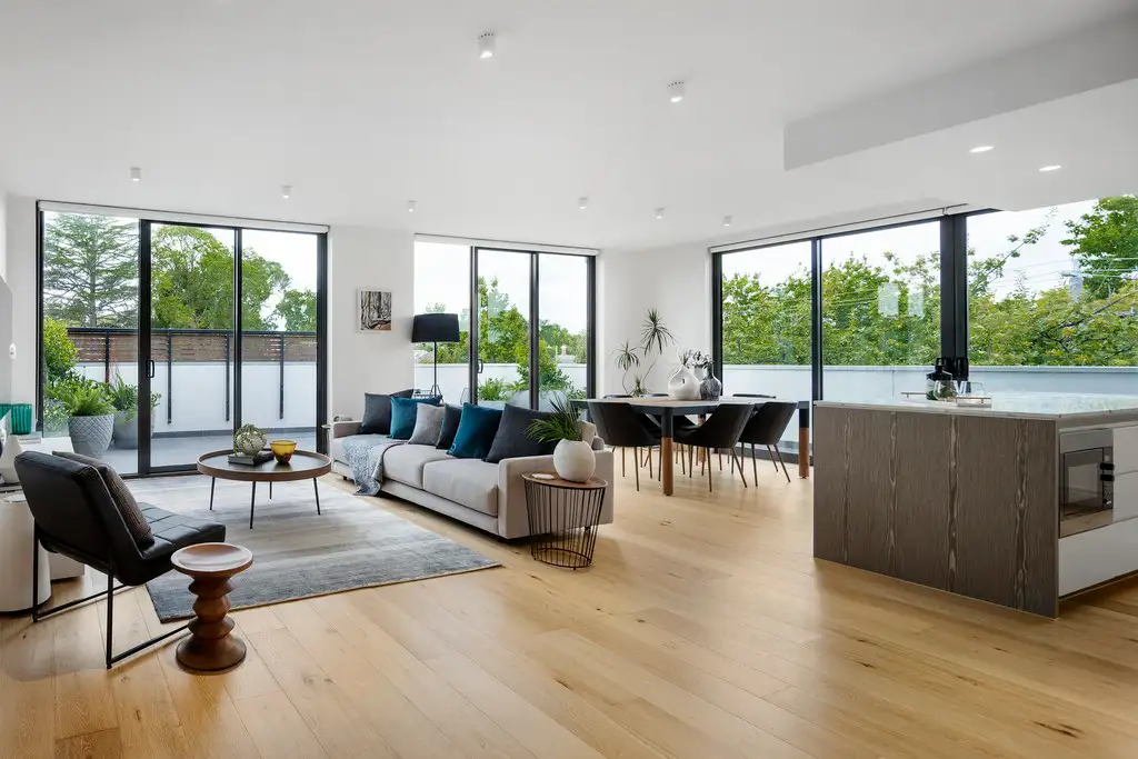 Main view of Homely apartment listing, 205/2 Gascoyne Street, Canterbury VIC 3126