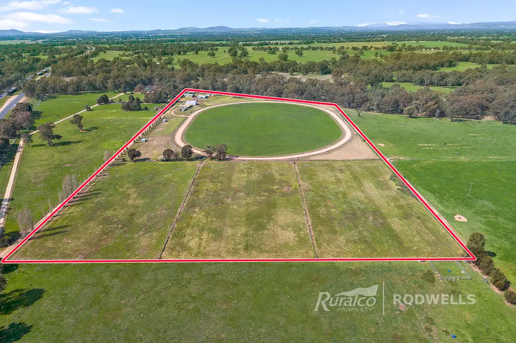 Main view of Homely rural property listing, 110 Crawford Road, Benalla VIC 3672