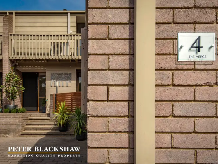Third view of Homely townhouse listing, 4 The Verge, Swinger Hill ACT 2606