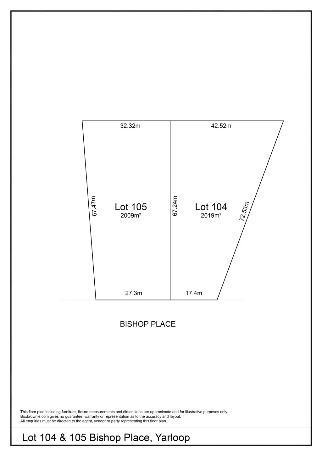 Main view of Homely land listing, 18 Bishop Place, Yarloop WA 6218
