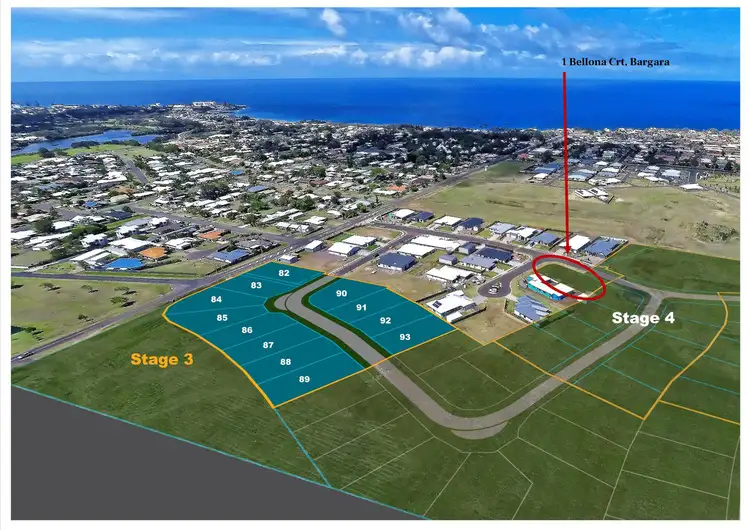 Main view of Homely land listing, 1 Bellona Court, Bargara QLD 4670