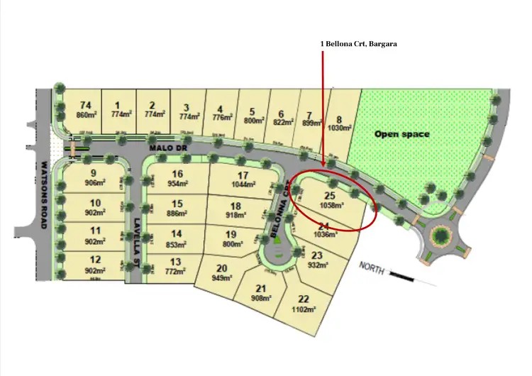 Fourth view of Homely land listing, 1 Bellona Court, Bargara QLD 4670