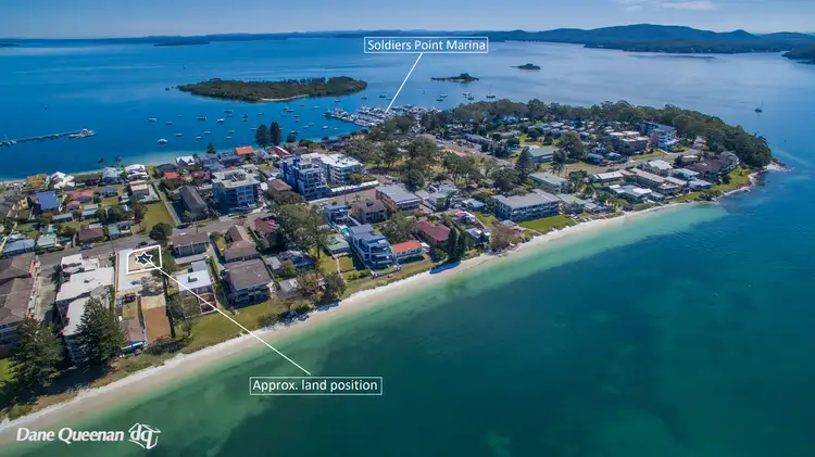 Main view of Homely land listing, 1/35 Soldiers Point Road, Soldiers Point NSW 2317