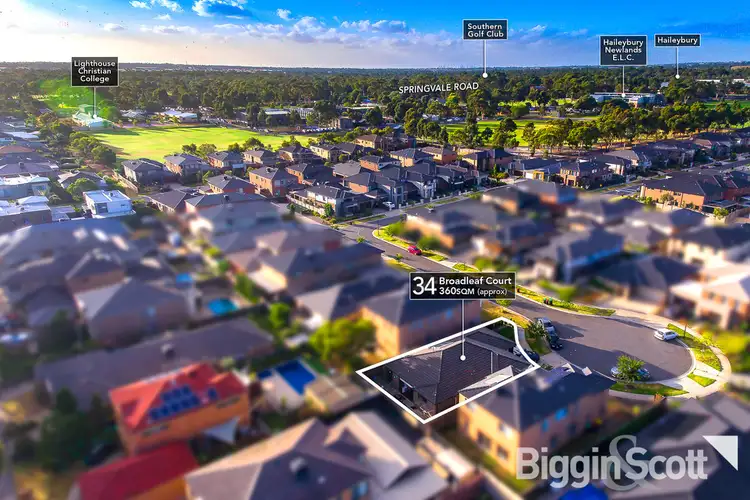 Second view of Homely house listing, 34 Broadleaf Court, Keysborough VIC 3173