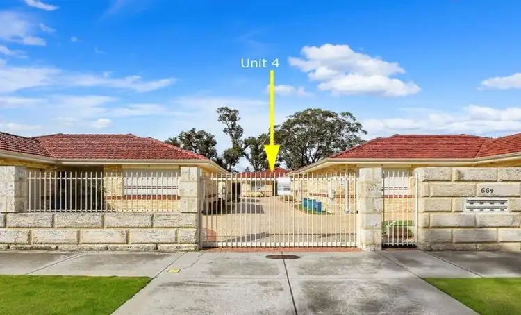 Fourth view of Homely house listing, 4/664 Beach Road, Hamersley WA 6022