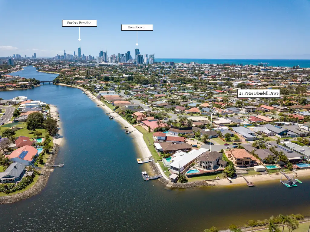Main view of Homely house listing, 24 Peter Blondell Drive, Mermaid Waters QLD 4218