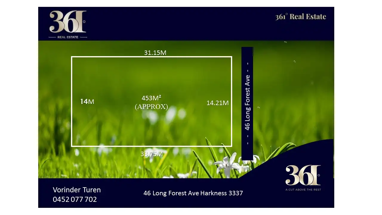 Main view of Homely land listing, 46 Long forest Ave, Harkness VIC 3337