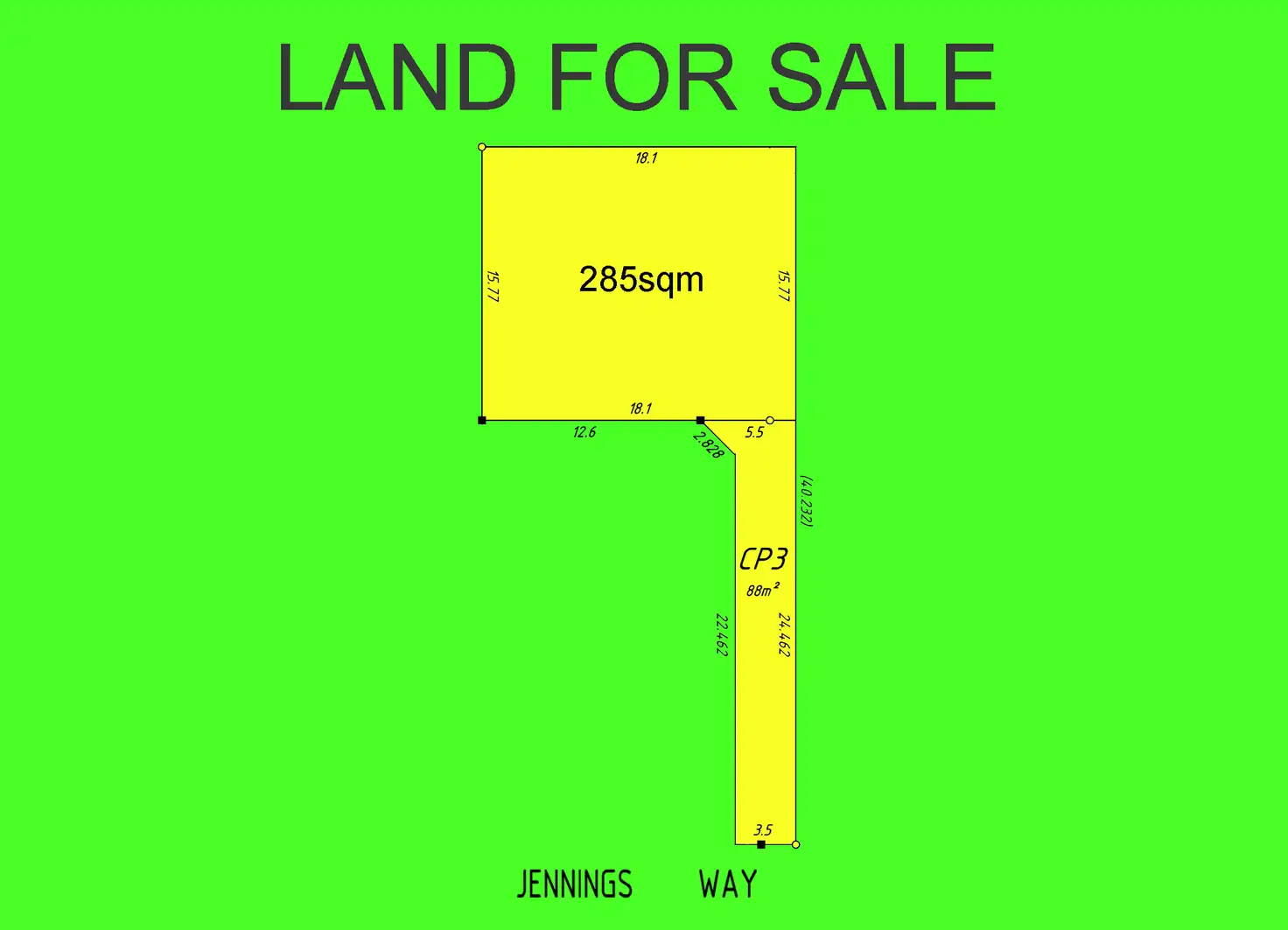 Main view of Homely land listing, 34A Jennings Way, Lockridge WA 6054