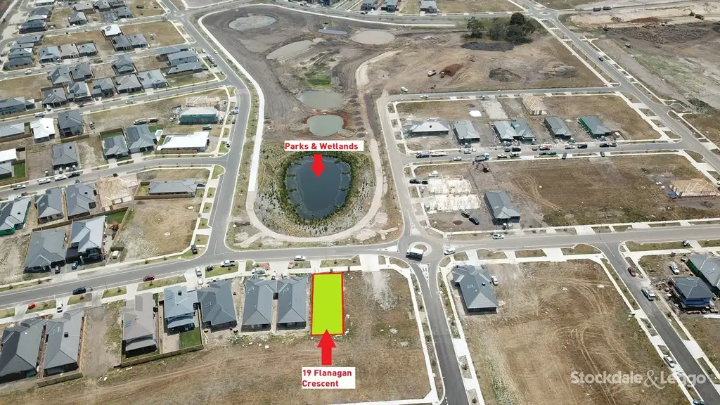 Main view of Homely land listing, 19 Flanagan Crescent, Cranbourne South VIC 3977