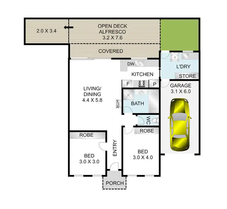 Seventh view of Homely townhouse listing, 23 Johnson Street, Belmont VIC 3216
