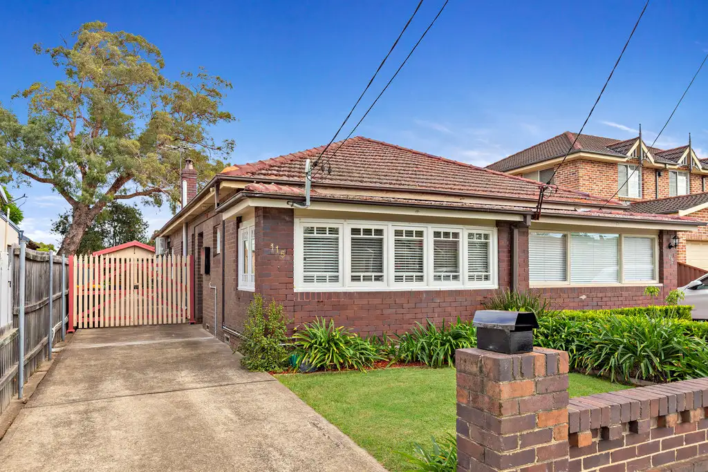 Main view of Homely semi-detached listing, 115 Kembla Street, Croydon Park NSW 2133