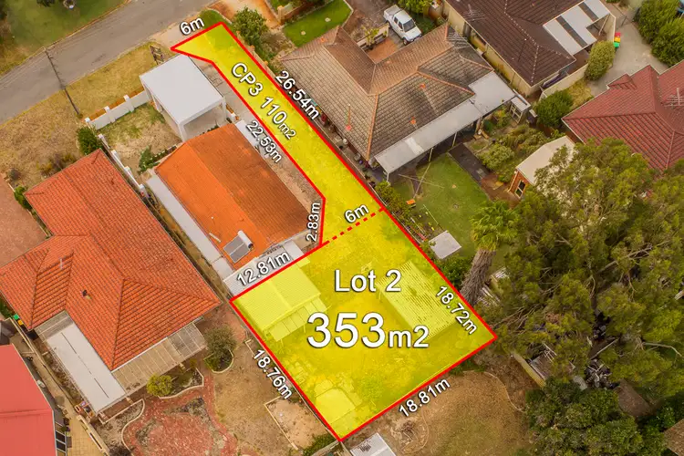 Main view of Homely land listing, 13A Montfort Place, Morley WA 6062
