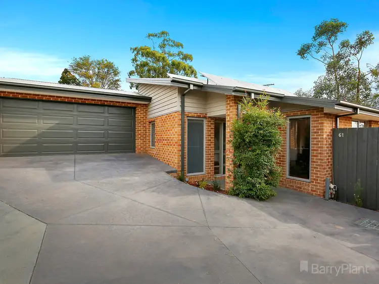 Main view of Homely house listing, 61 Longfellow Avenue, Mooroolbark VIC 3138