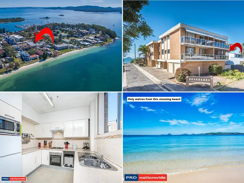 Main view of Homely unit listing, 2/13 Soldiers Point Road, Soldiers Point NSW 2317