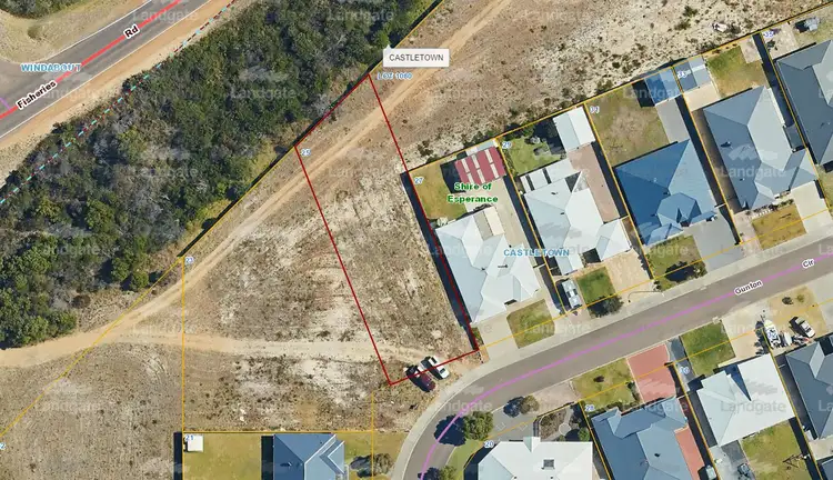 Main view of Homely land listing, Lot 1082 Gunton Circle, Castletown WA 6450