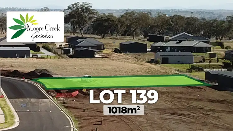 Second view of Homely land listing, Lot 139 Moore Creek Gardens, Tamworth NSW 2340