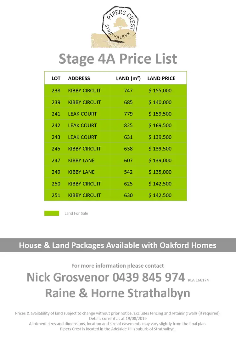 Second view of Homely land listing, Lot 238 Kibby Circuit, Strathalbyn SA 5255