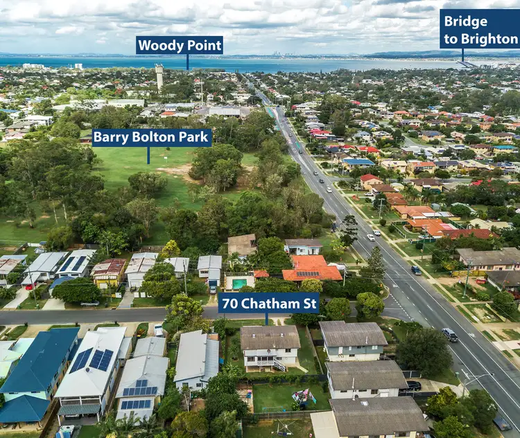 Second view of Homely house listing, 70 Chatham Street, Margate QLD 4019