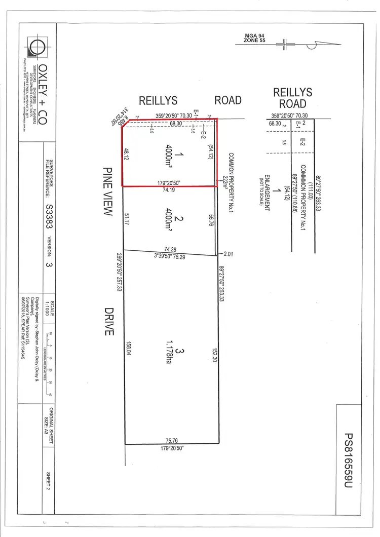 Third view of Homely land listing, Lot 1 / 15 Pineview Drive, Yarrawonga VIC 3730