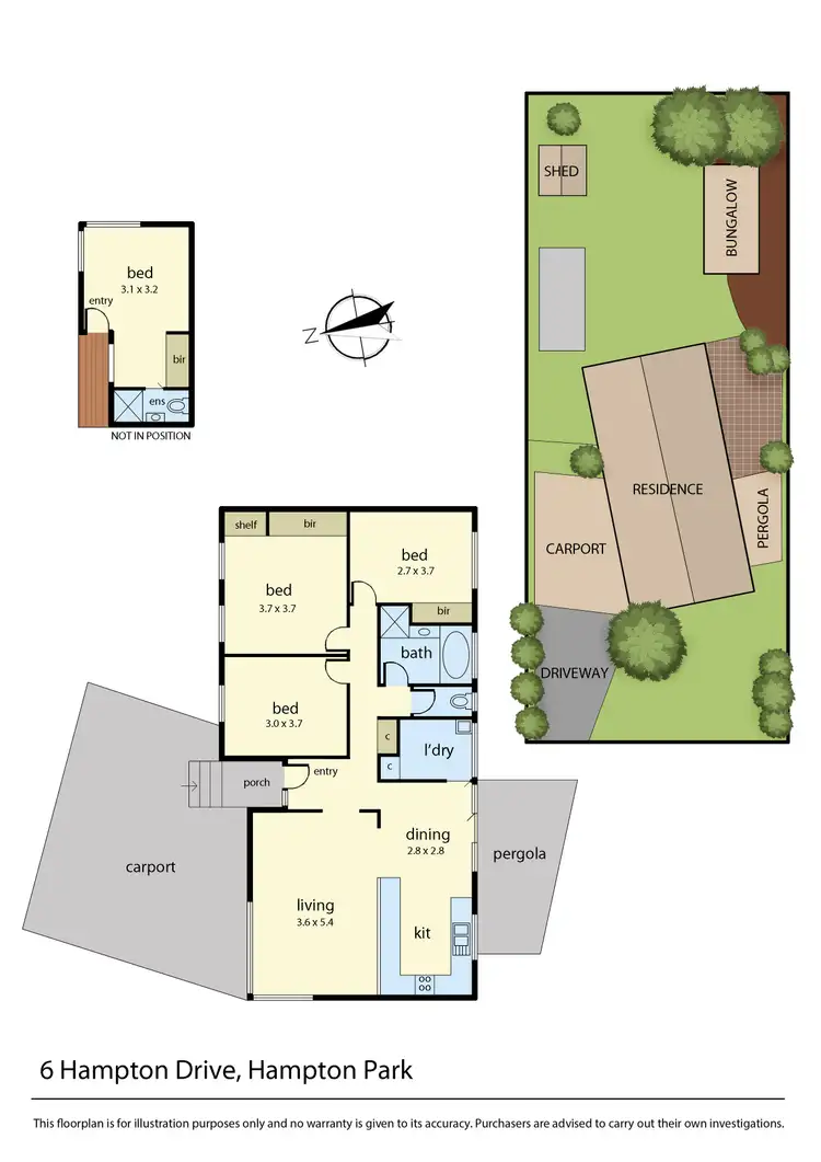 Seventh view of Homely house listing, 6 HAMPTON DRIVE, Hampton Park VIC 3976