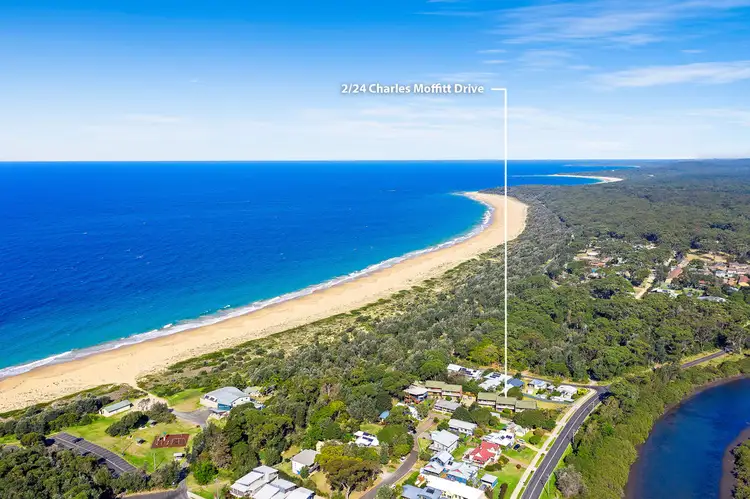 Main view of Homely townhouse listing, 2/24 Charles Moffitt Drive, Moruya Heads NSW 2537