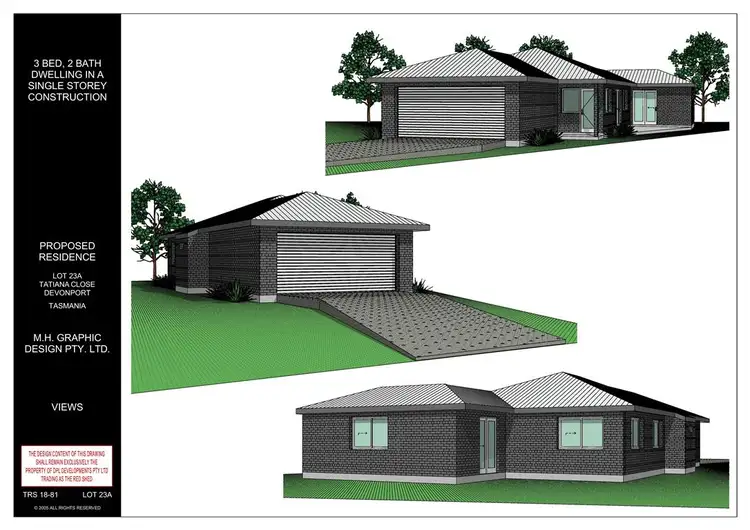 Main view of Homely townhouse listing, 23 Tatiana Close, Devonport TAS 7310