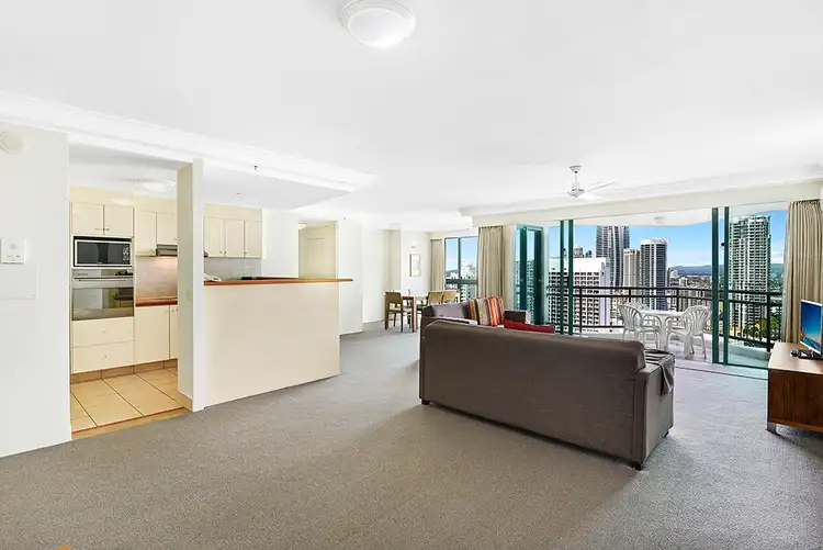 Third view of Homely apartment listing, 2406 "Mantra Crown Towers" 5-19 Palm Avenue, Surfers Paradise QLD 4217