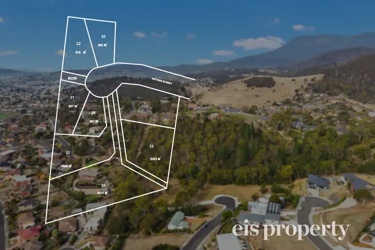 25 Nathan Street - Land Subdivision, Berriedale TAS 7011