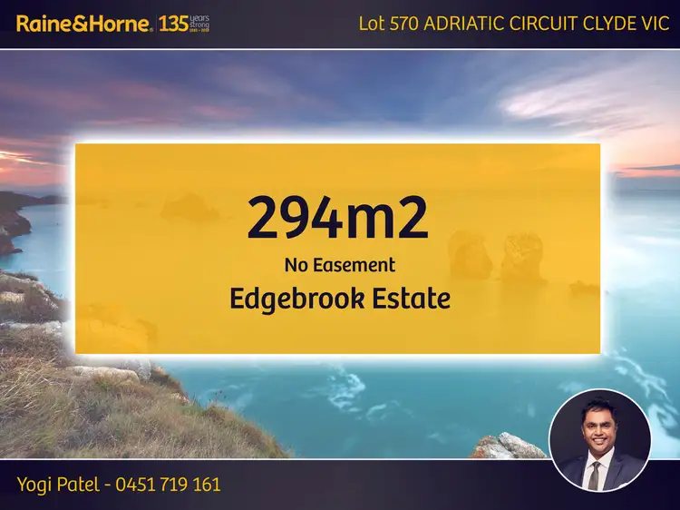 Lot 570 ADRIATIC CIRCUIT, Clyde VIC 3978