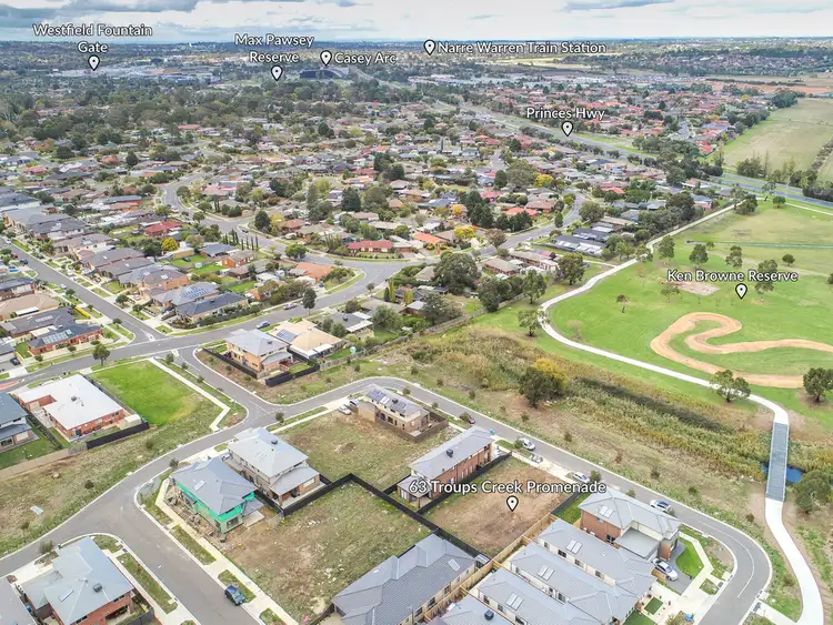 Third view of Homely land listing, 63 Troups Creek Promenade, Hallam VIC 3803