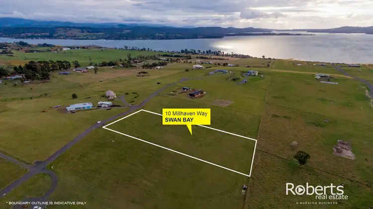 Second view of Homely land listing, 10 Millhaven Way, Swan Bay TAS 7252