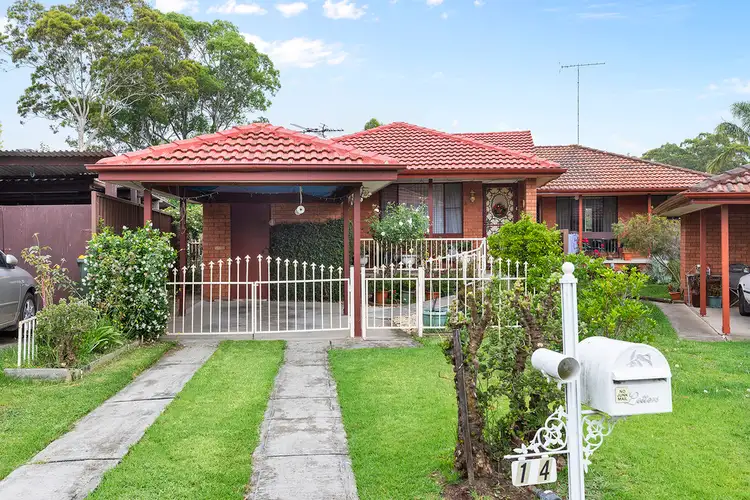 Main view of Homely house listing, 14 CLOVER PLACE, Macquarie Fields NSW 2564