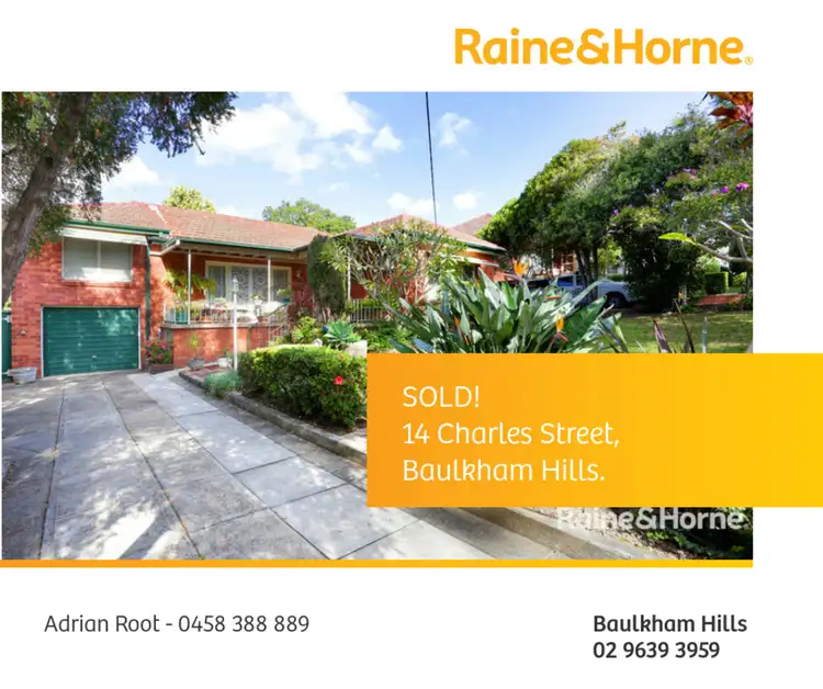 14 CHARLES STREET, Baulkham Hills NSW 2153