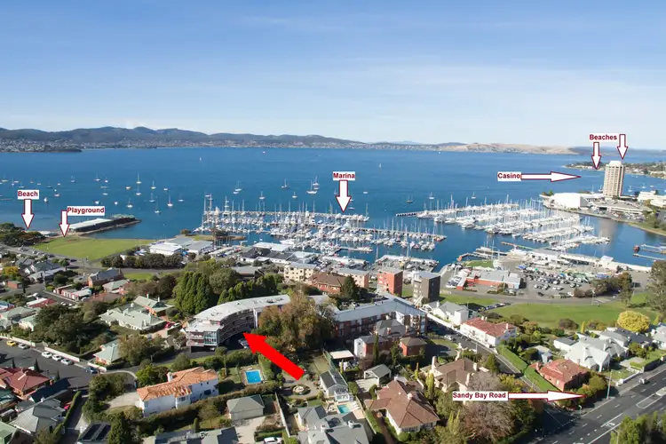 Second view of Homely unit listing, 5/17 Margaret Street, Sandy Bay TAS 7005