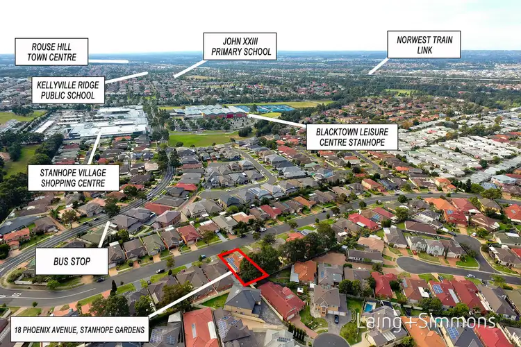 Second view of Homely house listing, 18 Phoenix Avenue, Stanhope Gardens NSW 2768