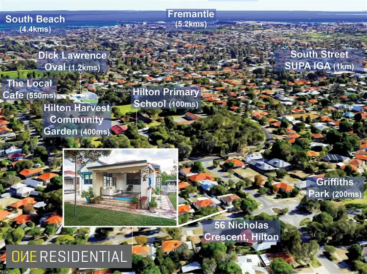 Third view of Homely house listing, 56 Nicholas Crescent, Hilton WA 6163