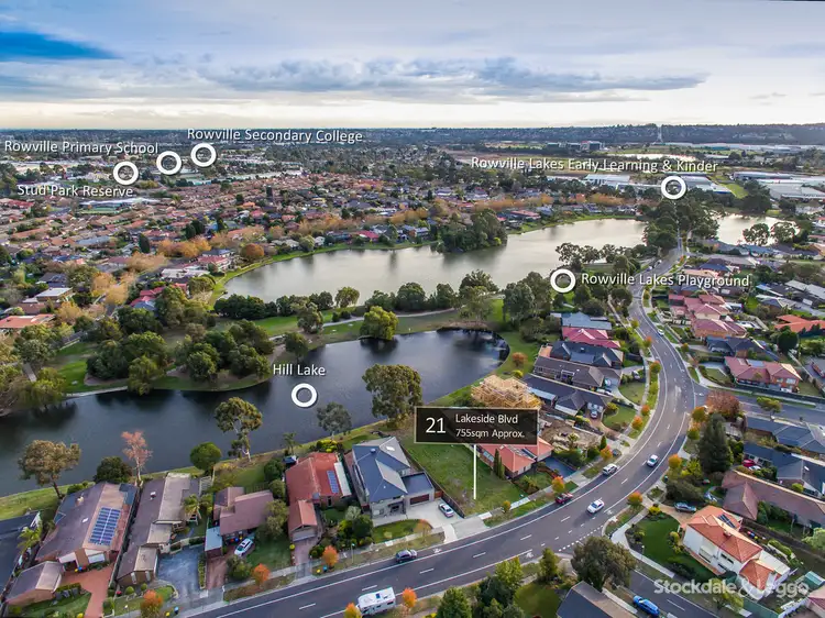 Fifth view of Homely land listing, 21 Lakeside Boulevard, Rowville VIC 3178