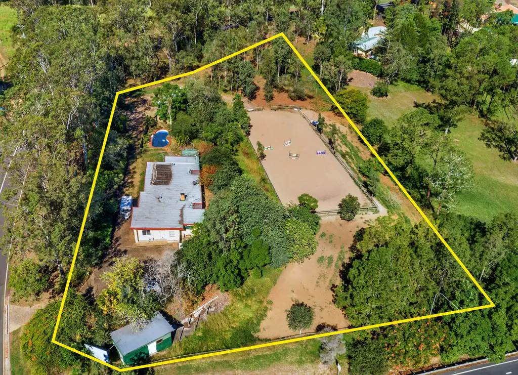 Main view of Homely house listing, 1 Pinjarra Road, Pinjarra Hills QLD 4069