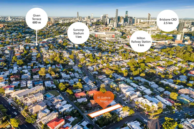 Second view of Homely house listing, 95 Guthrie Street, Paddington QLD 4064