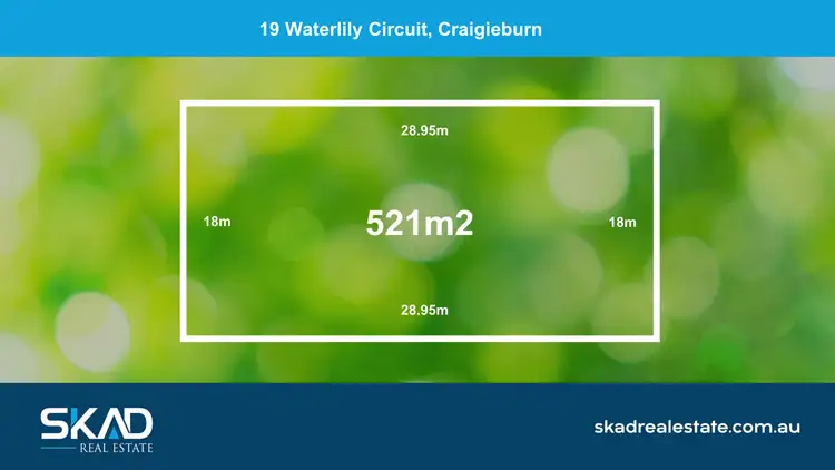 Main view of Homely land listing, 19 Waterlily Circuit, Craigieburn VIC 3064