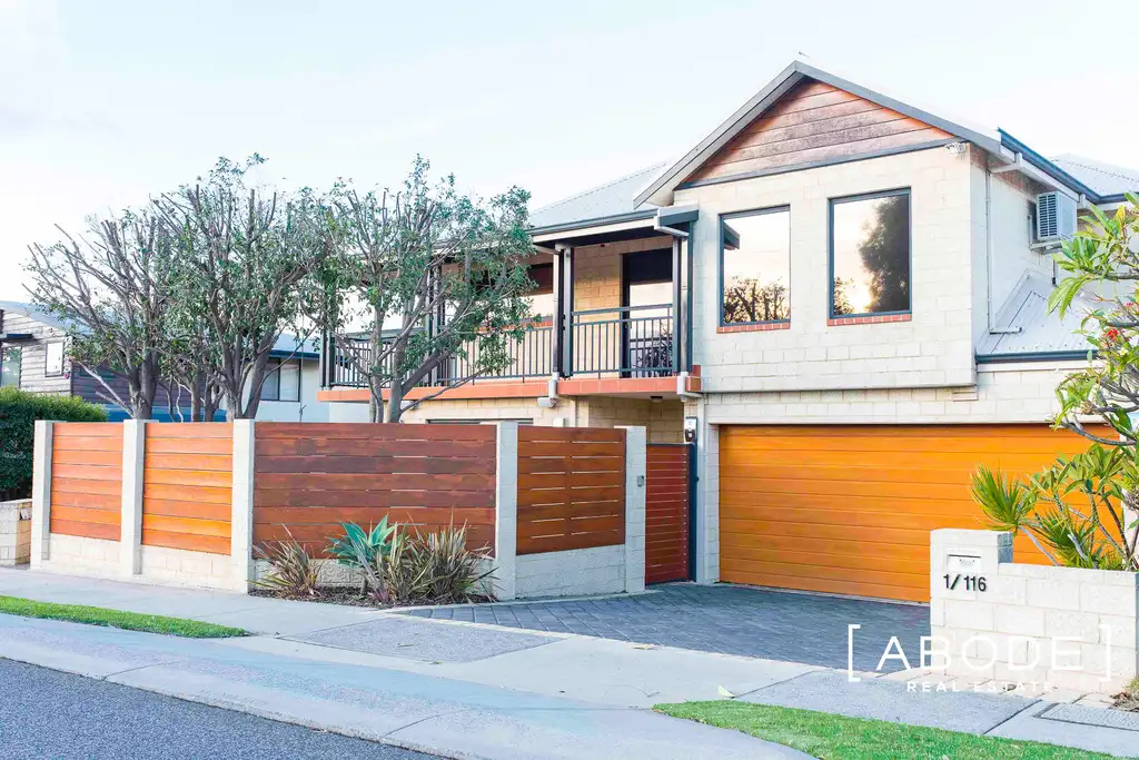 Main view of Homely townhouse listing, 1/116 Deanmore Road, Scarborough WA 6019