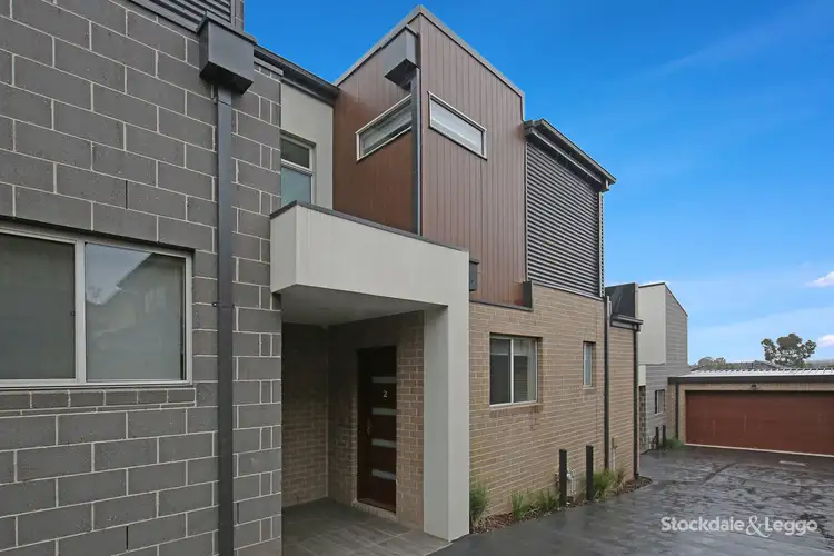 Main view of Homely townhouse listing, 2/50 Arthur Street, Bundoora VIC 3083