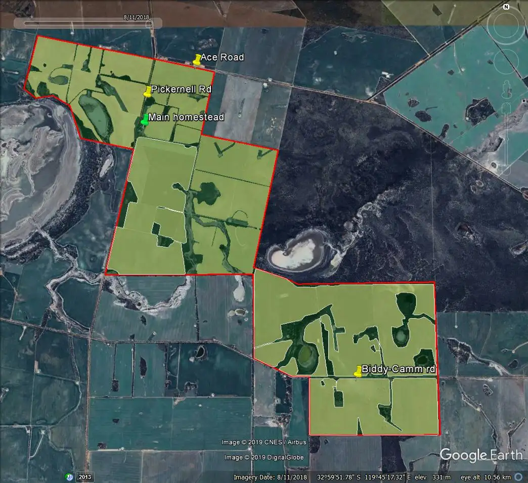 Main view of Homely rural property listing, 494 Pickernell and Biddy Camm Roads, Lake King WA 6356