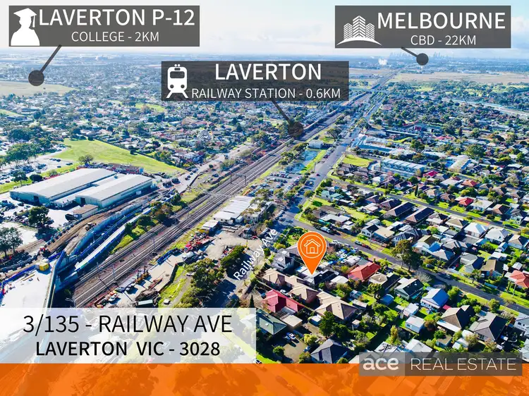 Second view of Homely house listing, 3/135 Railway Avenue, Laverton VIC 3028