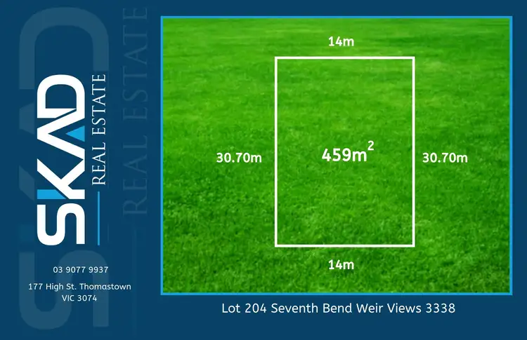 Main view of Homely land listing, Lot 204 Seventh Bend, Weir Views VIC 3338