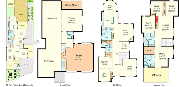 Fifth view of Homely house listing, 13 Port Patrick Court, Greenvale VIC 3059