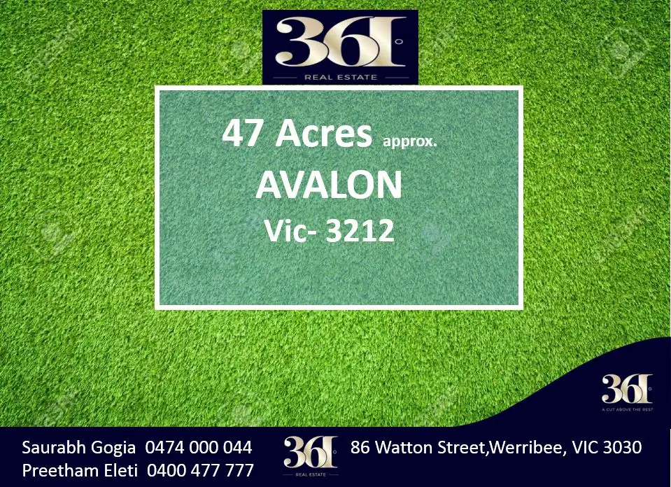 Main view of Homely land listing, 360 Avalon Rd, Avalon VIC 3212