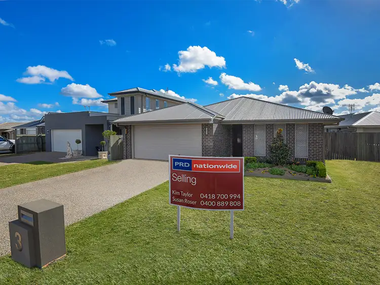 Main view of Homely house listing, 3 Abbey Street, Cranley QLD 4350