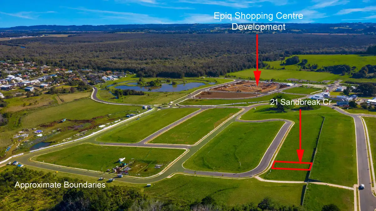 Main view of Homely land listing, 21 Sandbreak Crescent, Lennox Head NSW 2478